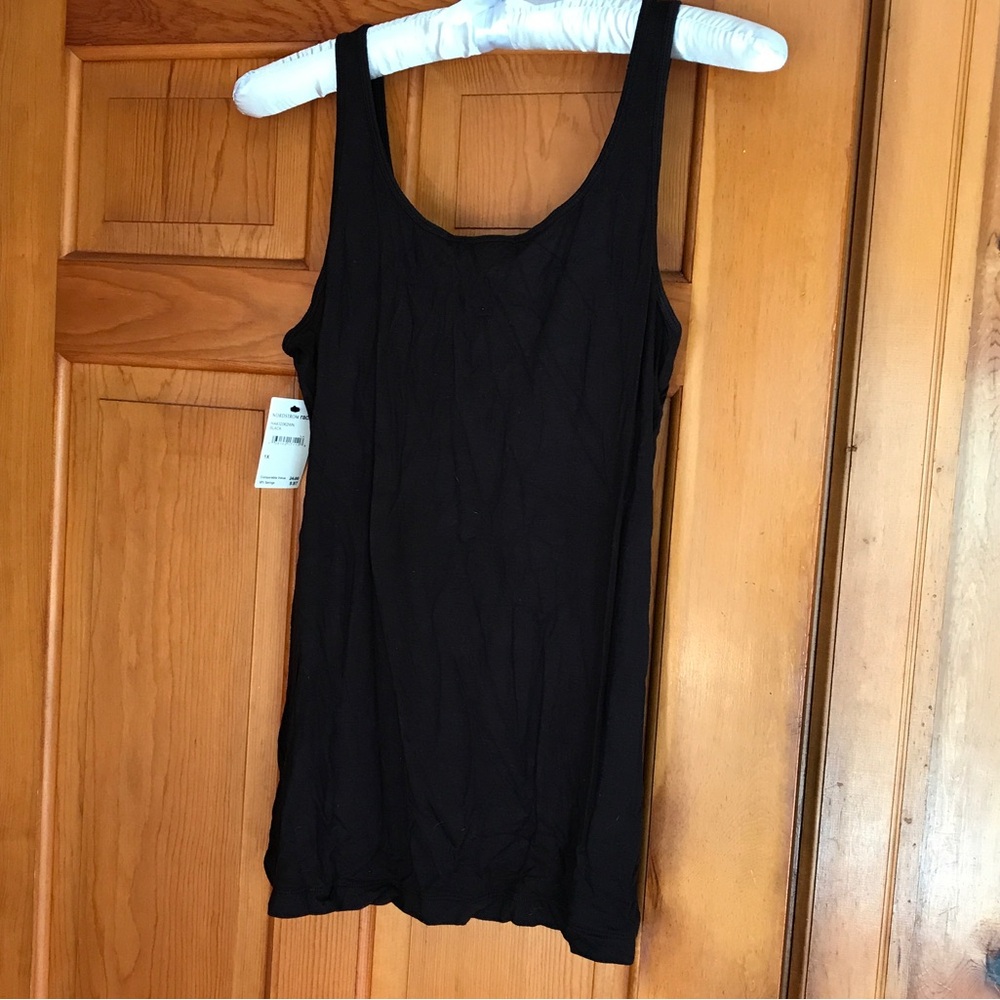 NWT Nordstrom Black Tank Top Size 1X - Picture 3 of 3